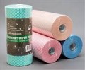 WIPES GENERAL PURPOSE ANTIBACTERIAL ECONOMY ROLL 500MM X 300MM 85 SHEETS BROWN EACH1 PACK4
