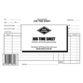TIME SHEET ZIONS JOB TIME SHEET 125MM X 190MM 100PK