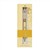 DISNEY GIFT PEN ARTLINE SIGNATURE METAL BARREL WITH BELLE IMAGE  GLITTER UPPER RETRACTABLE YELLOW
