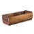 WOOD DISPLAY CRATE RUSTIC OILED SMALL 270MM X 120MM X 75MM ACACIA WOOD