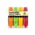 SCENTED HIGHLIGHTER COLOURHIDE 4PK ASSORTED SCENTS ORANGE  APPLE  PINEAPPLE  STRAWBERRY