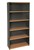 BOOKCASE SHELVING STELLA PILOT P19 1800H X 900W X 330D 1 FIXED  3 ADJUSTABLE SHELVES BEECHIRONSTONE