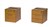 STELLA SW08 PEDESTAL DRAWER 3 BOX DRAWERS 410W X 500D X 450H FIXED WHITE