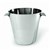 BUCKET WINE  ICE WITH LUG HANDLES 165MMD X 180MMH MIRROR STAINLESS STEEL
