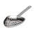 ICE SCOOP BAR STRAINER JULIEP CHROME FINISH TRILOBAL SHAPE 79MM X 165MM