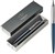 PARKER PEN BALLPOINT JOTTER XL RETRACTABLE BARREL COLOUR MATTE BLUE AND CHROME TRIM