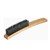 GRILL BRUSH 4 ROW MEDIUM DUTY WIRE FILL WOOD BACK  HANDLE