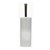 TOILET BRUSH AND TIDY SET 365MM X 95MM ENCLOSED POLYCARBONATE WHITE