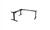 DESK SITSTAND 3 LEG VERTILIFT WORKSTATION BLACK FRAME ONLY