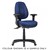 STYLE ERGONOMICS CHAIR SAFARI SA350H IN METRO BLACK FABRIC WITH ADJUSTABLE ARMS