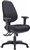 STYLE ERGONOMICS TR600 HIGH BACK METRO BLACK FABRIC WITH ARMS