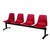 SEATING CHAIR 4 SHELL BEAM CHAIRS