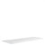 YS DESK TOP ONLY 1800MM X 750MM WITH CABLE HOLES WHITE