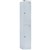 GO STEEL LOCKER 2 DOOR 380 X 455 X 1830MM WITH BUTTERFLY LOCK SILVER GREY