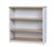 BOOKCASE SHELVING OXLEY 3 SHELF 900X315X900MM OAK  WHITE