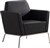 STYLE ERGONOMICS R8 JADEN1 SOFT SEATING BLACK PU LOUNGE