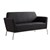 STYLE ERGONOMICS R8 JADEN2 SOFT SEATING BLACK PU LOUNGE