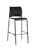 STOOL BURO MAXIM BARSTOOL BLACKBLACK VINYL CHAIR