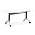 RAPIDLINE TYPHOON FLIP TOP TABLE 1500 X 750 X 750MM NATURAL OAK TOP