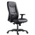 CHAIR STYLE ERGONOMICS HILTON HIGH BACK IN BLACK PU WITH ADJUSTABLE ARMS