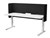 DESK MOUNTED SCREEN WRAP MR VERTILIFT600MMH CHARCOAL TO SUIT 1800W TOP