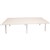 TABLE AIR BOARDROOM 3200 X 1200MM NATURAL OAK TOP