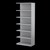 APC STEEL UNI SHELVING ADDON BAY 2175 X 900 X 400MM INCLUDING 5 ADJUSTABLE SHELVES CYBER GREY