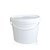 BUCKET FOOD GRADE TAMPER EVIDENT FOOD PAIL  LID 2L WHITE