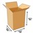 SHIPPING  MOVING  PACKING CARTON BOX 104L SUPER STRONG RATED TO HOLD 25KG 465MM L X 360MMW X 600H KRAFT BROWN