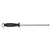 KNIFE SHARPENING STEEL 250MM ROUND MEDIUM  FINE CUT VICTORINOX BLACK HEAVY DUTY