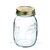 GLASS BOTTLE  JAR 500ML QUATTRO STAGIONI WITH SCREW TOP LID
