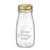 GLASS BOTTLE 400ML QUATTRO STAGIONI WITH SCREW TOP LID