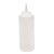 SQUEEZE SAUCE BOTTLES 1000ML 1L CLEAR PLASTIC WIDE MOUTH