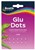 STICKY DOTS BOSTIK GLU DOTS EXTRA STRONG PERMANENT CLEAR 64PK 