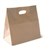 CARRY BAG PAPER WITH DIE CUT HANDLE 280MM X 280MM X 150MM KRAFT BROWN 500PK