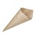 CONES BIO WOOD BAMBOO FOOD CONE 125MM LONG 50PK