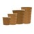 COFFEE CUPS 4OZ TRIPLE WALL NATURAL BROWN 500PK