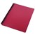DISPLAY BOOK A4 REFILLABLE 20 POCKET MAROON RED