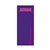 CUTLERY POUCH BARI 202MM X 85MM PURPLE WIH PINK 2PLY NAPKIN 600PK