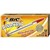 BALLPOINT PEN BIC 0221 CRISTAL MEDIUM 10MM RED EACH1 PACK12