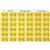 LABEL AVERY SIDE TAB COLOUR CODE LATERAL FILING 25MM X 38MM 43317  Q  YELLOW 180PK