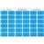 LABEL AVERY SIDE TAB COLOUR CODE LATERAL FILING 25MM X 38MM 43320  T  BLUE 180PK