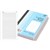 RECORD BOOK OLYMPIC 604 140851 PLAIN CARBON BOOK DUPLICATE 200MM X 125MM 100 LEAF