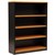 BOOKCASE SHELVING OXLEY 4 SHELF 900 X 315 X 1200MM BEECHIRONSTONE
