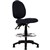 YS DESIGN LINCOLN DRAUGHTSMAN CHAIR MEDIUM BACK BLACK