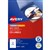 LABEL AVERY 960101 LASER  INKJET LABELS MEDIA L7676 FULL FACE CD  DVD 2UP 2 PER SHEET 25PK