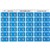 LABEL AVERY SIDE TAB COLOUR CODE LATERAL FILING 43346  6  BLUE 180PK
