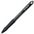 BALLPOINT PEN UNIBALL LAKNOCK SN100 RETRACTABLE BROAD 14MM BLACK EACH1 PACK12