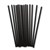 STRAW REGULAR PAPER DRINKING PREMIUM 4PLY 197MML X 6MMD BLACK EACH500 PACK2000