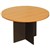 OXLEY ROUND MEETING TABLE 1200MM DIAMETER BEECHIRONSTONE